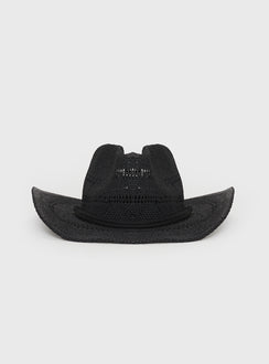 Black cowboy hat