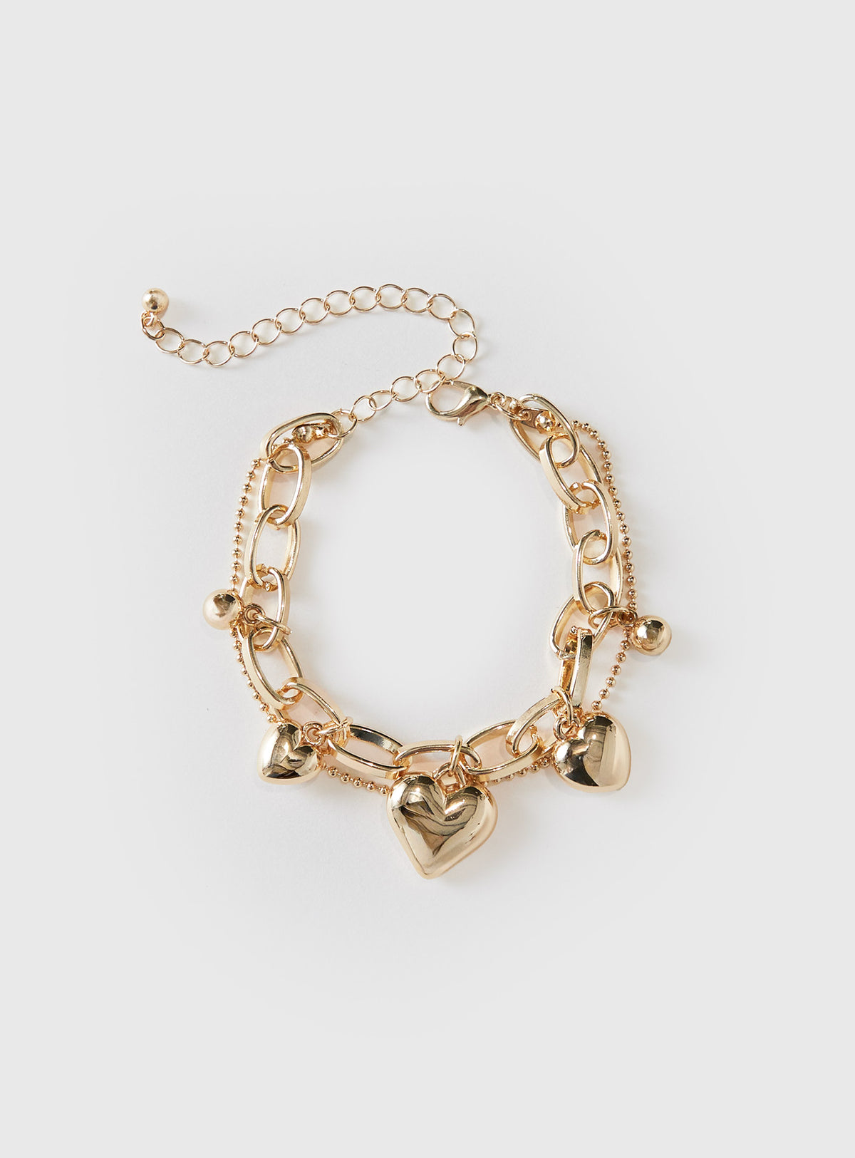 In Heaven Charm Bracelet Gold