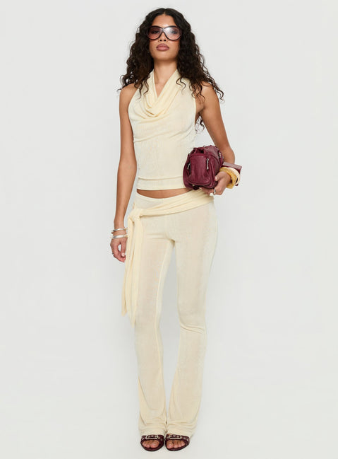 Heritage Halter Top Lemontini
