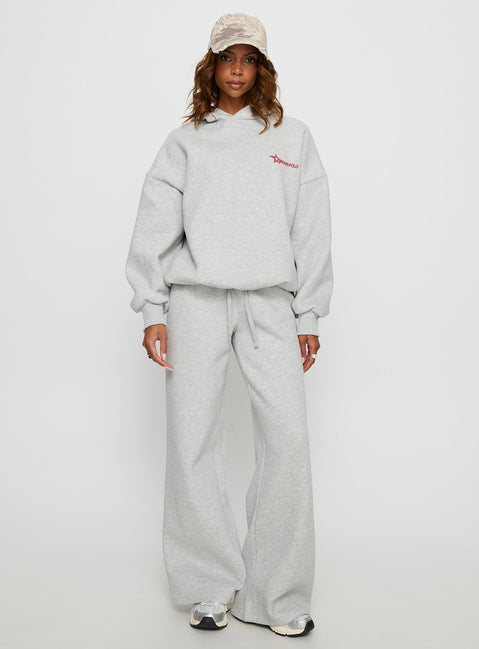 Designed with the Stargirl Hoodie Grey Marle in womens jumpers and long length on-body Princess Polly