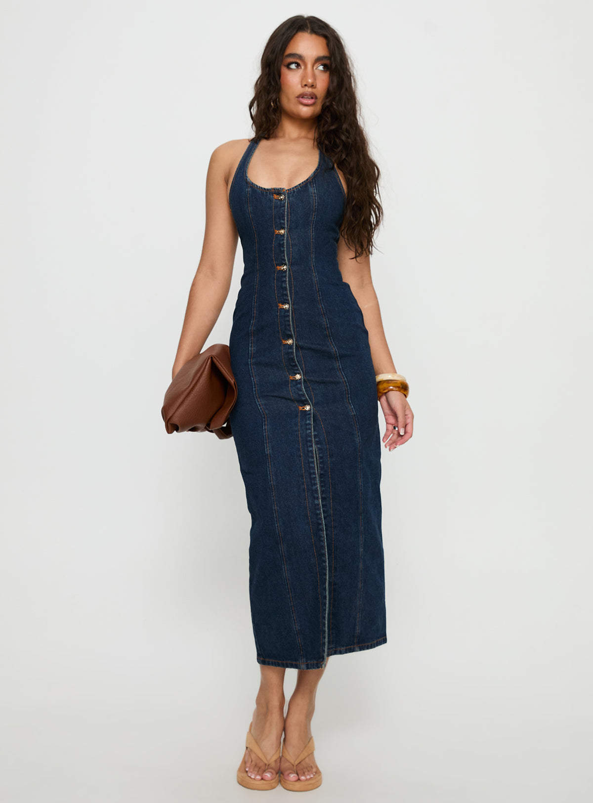 Kenny Maxi Dress Indigo