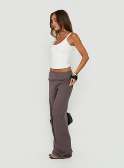 Brea Frill Belted Pants Iron