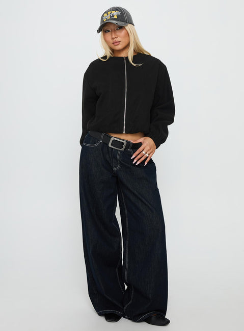 Grasp Bomber Jacket Black