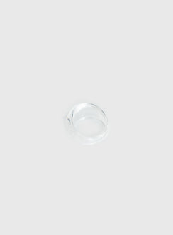 Addilyn Statement Ring Clear