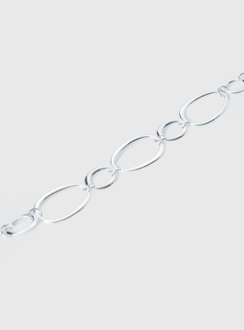 Wait For You Bracelet Silver