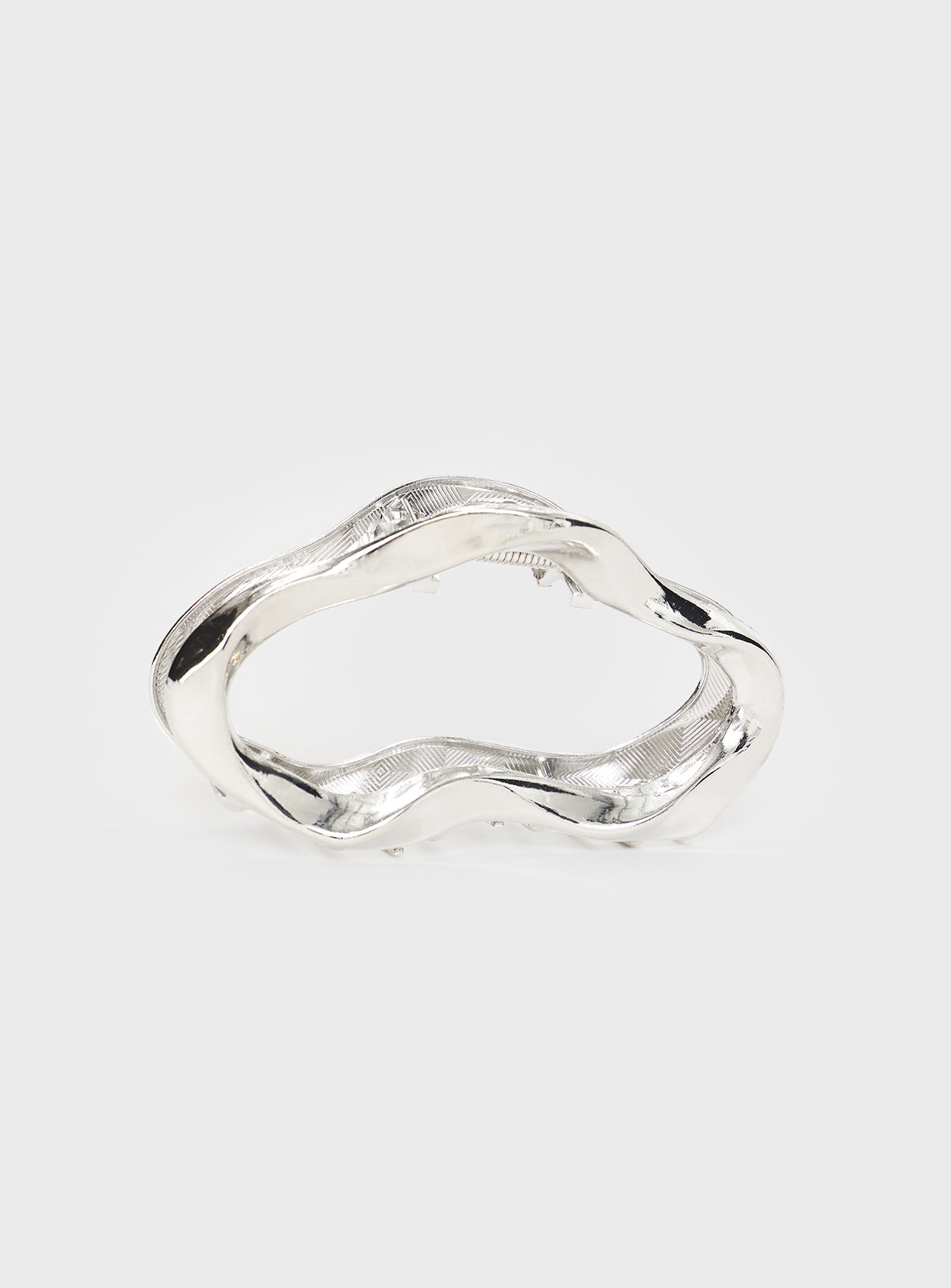 Take It Off Hair Clip Chrome