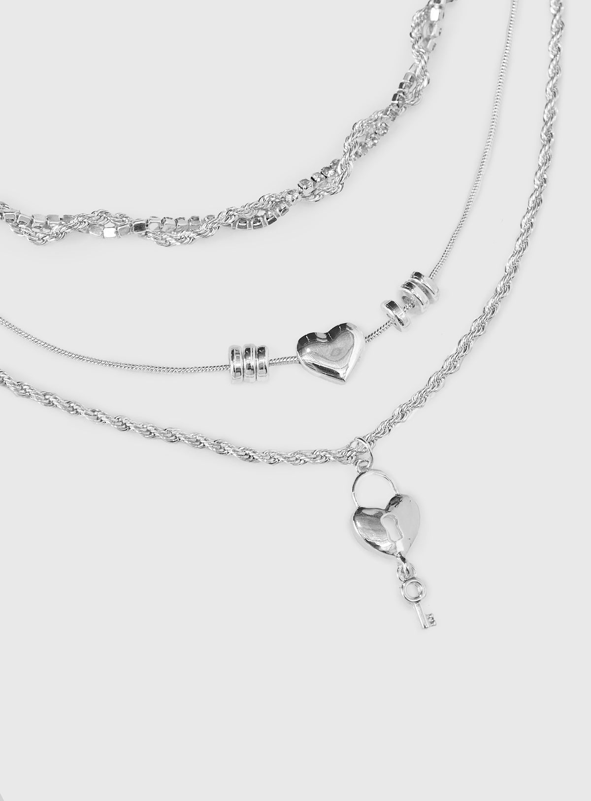 In The Moonlight Necklace Silver