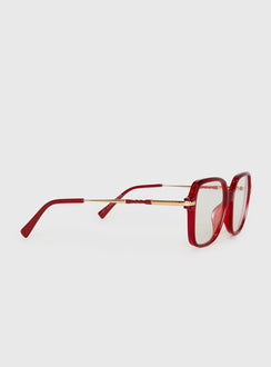 Nostalgic Glasses Red