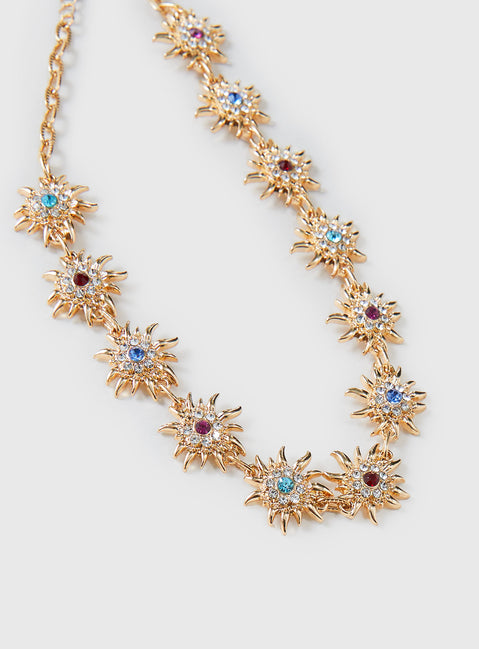 Carlisha Necklace Gold