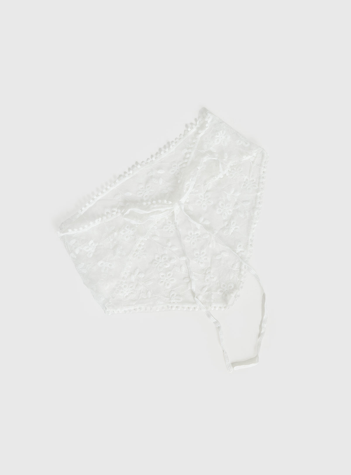 Ex Factor Sheer Head Scarf White