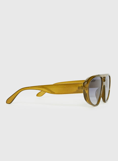 Irwin Sunglasses Mustard / Grey