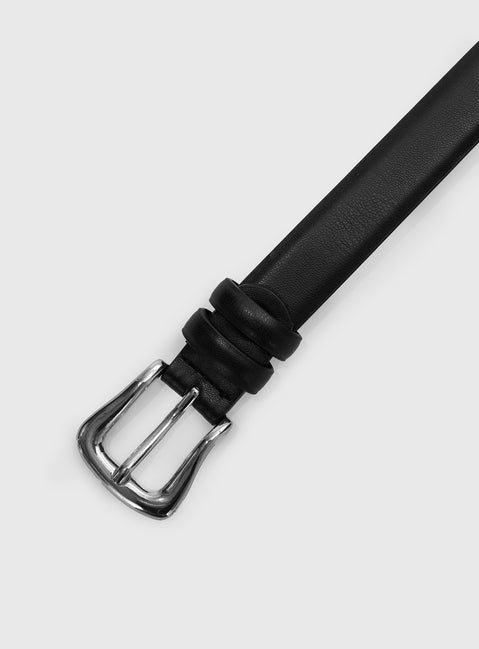 Rowland Belt Black / Silver