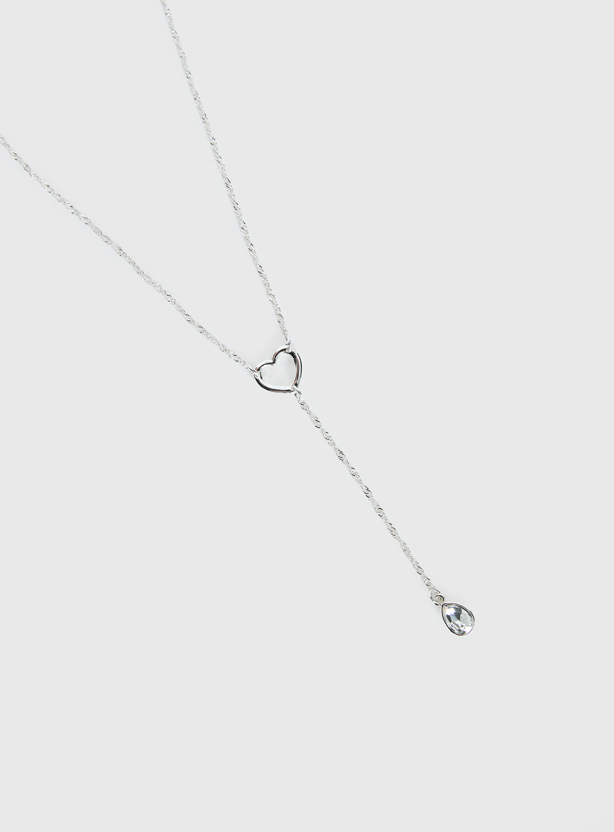Reach Me Necklace Silver