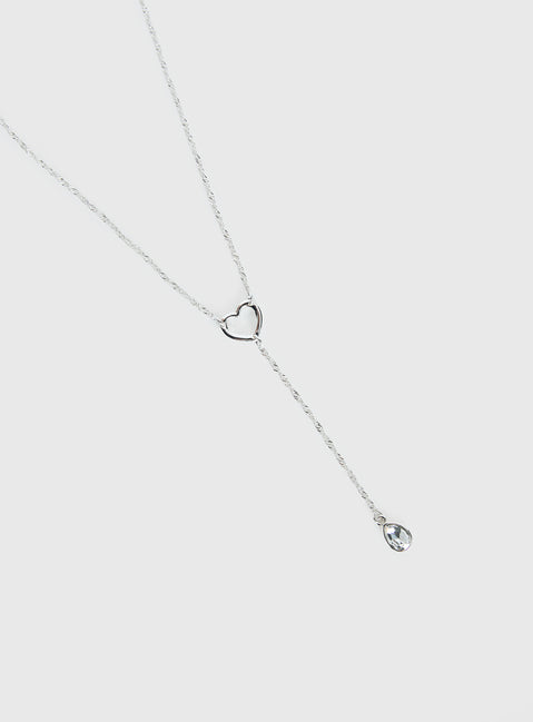 Reach Me Necklace Silver