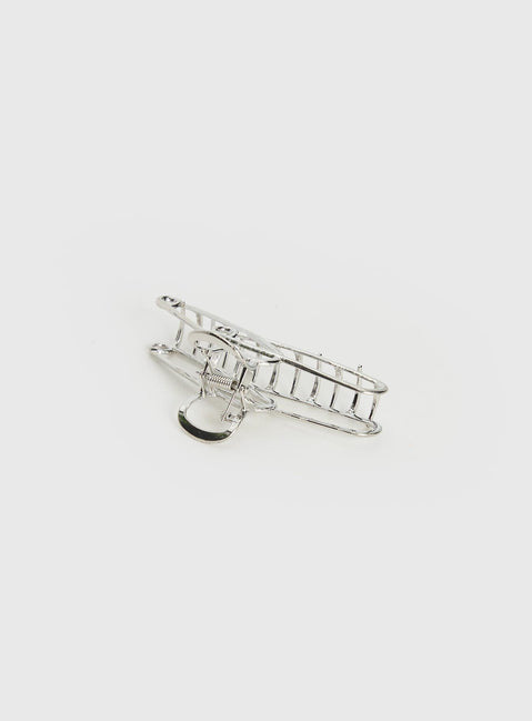 Ellarah Hair Clip Silver