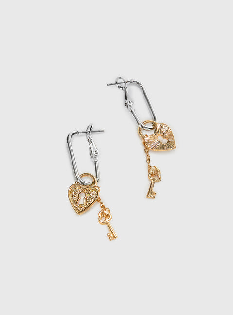Really Love Her Earrings Gold