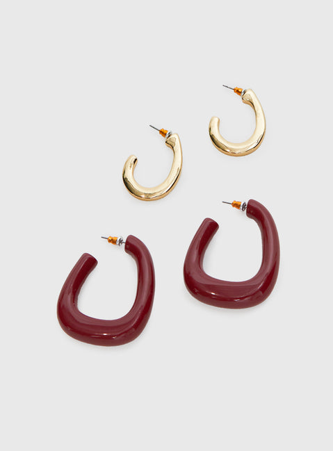 Rich Girl Earring Pack Multi