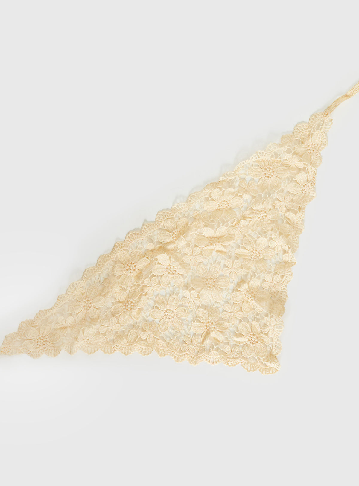 Lilibette Crochet Hair Bandana Butter