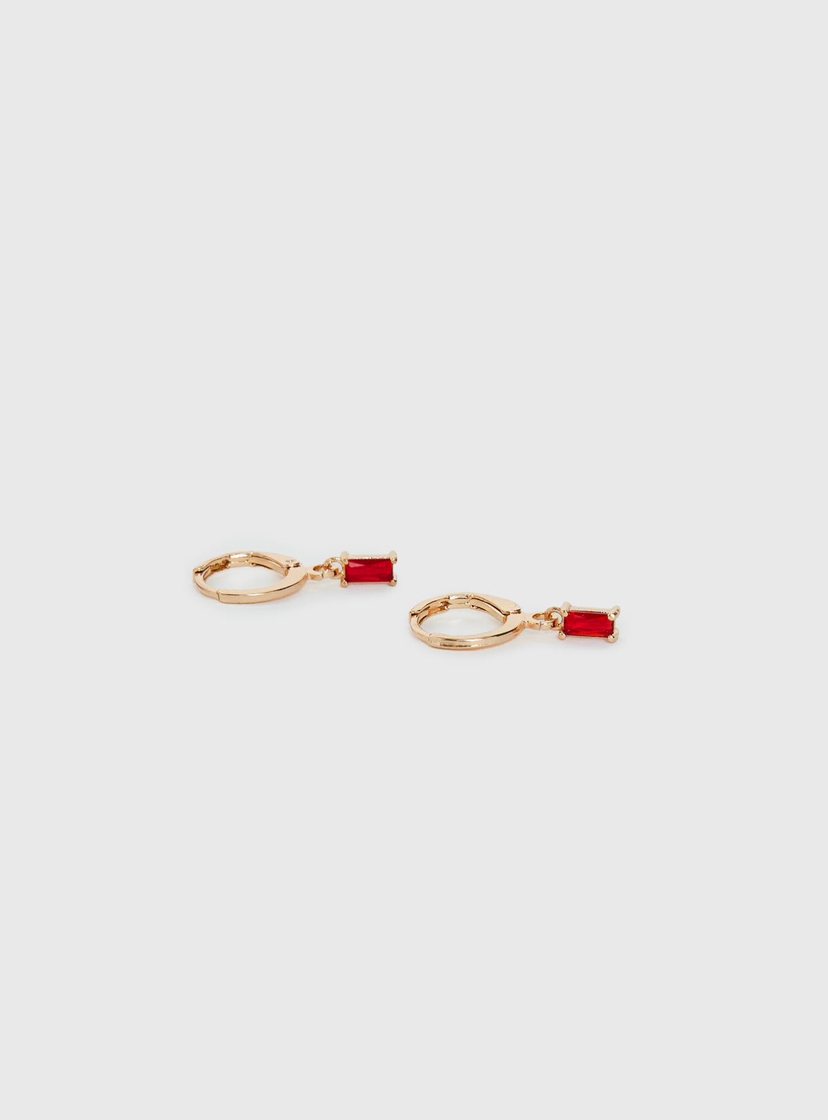 Bridgerton Earrings Gold / Red