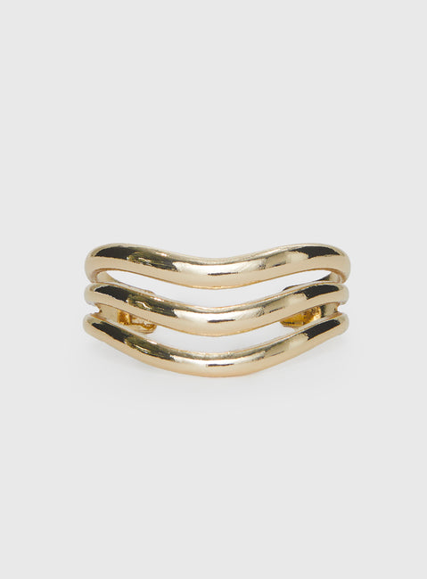 Midnight In Paris Cuff Gold