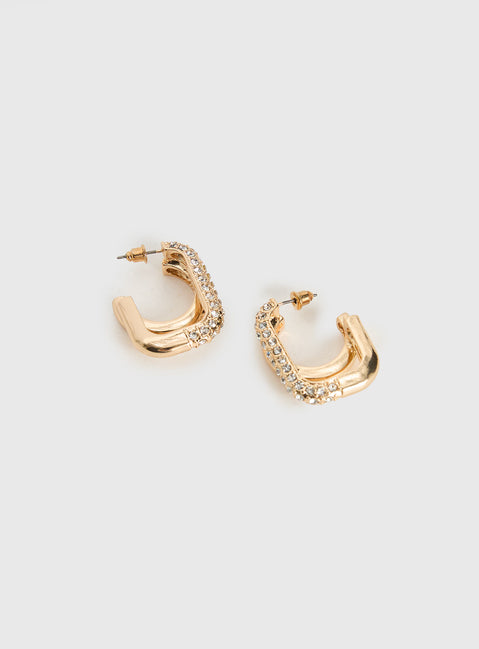 On Your Mind Earring Pack Gold