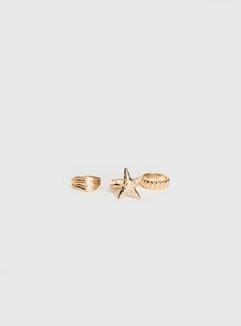 How To Love Ring Pack Gold