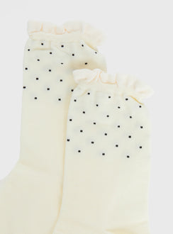Future Planning Socks White