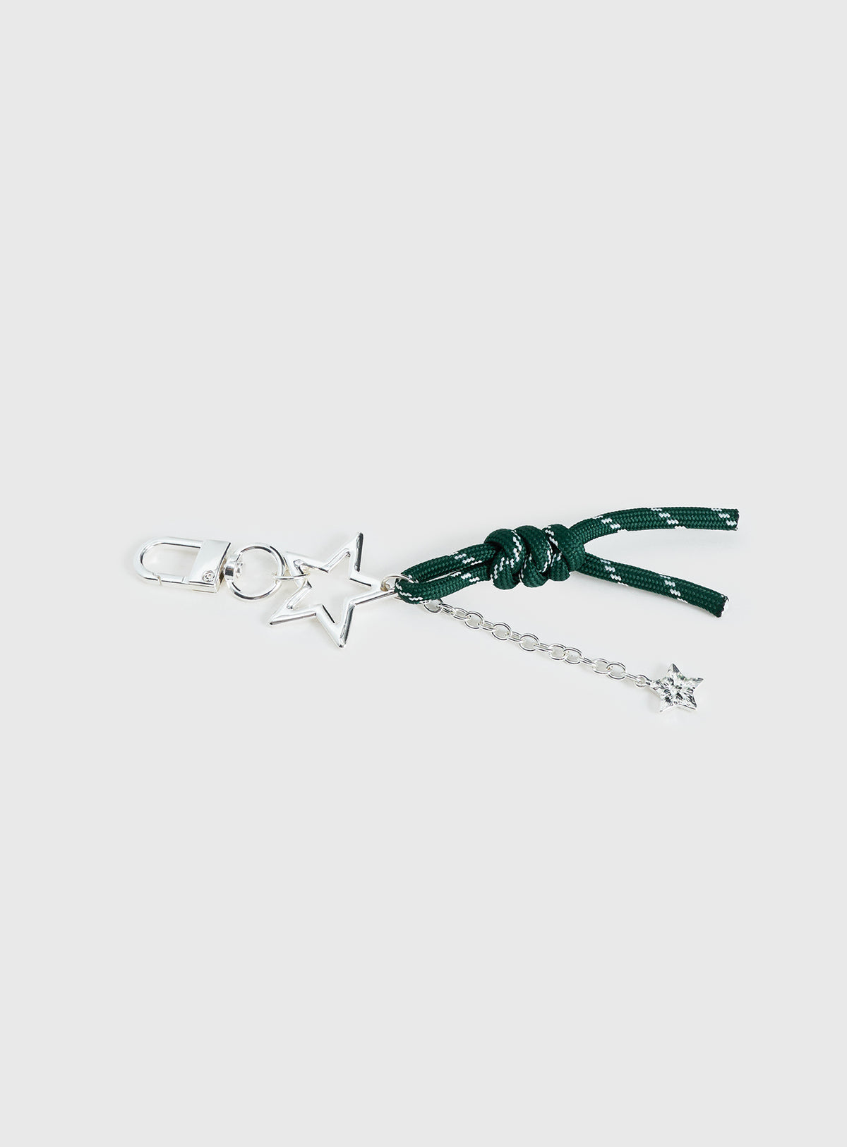 What A Star Keychain Silver