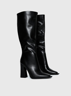 Keeley Boots Matte Black
