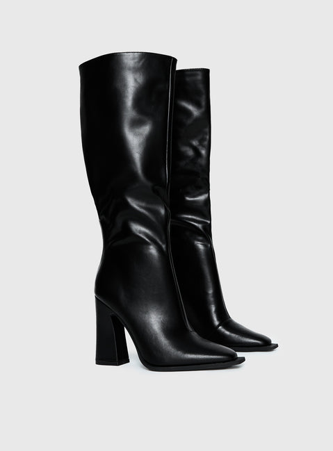 Keeley Boots Matte Black
