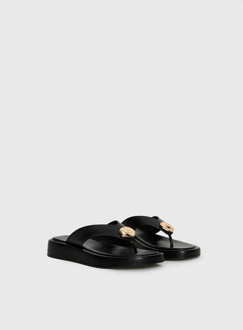 Therapy Val Sandals Black