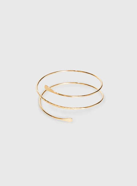 Money Moves Cuff Gold