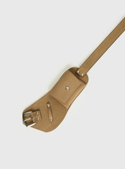Fuego Pocket Belt Beige