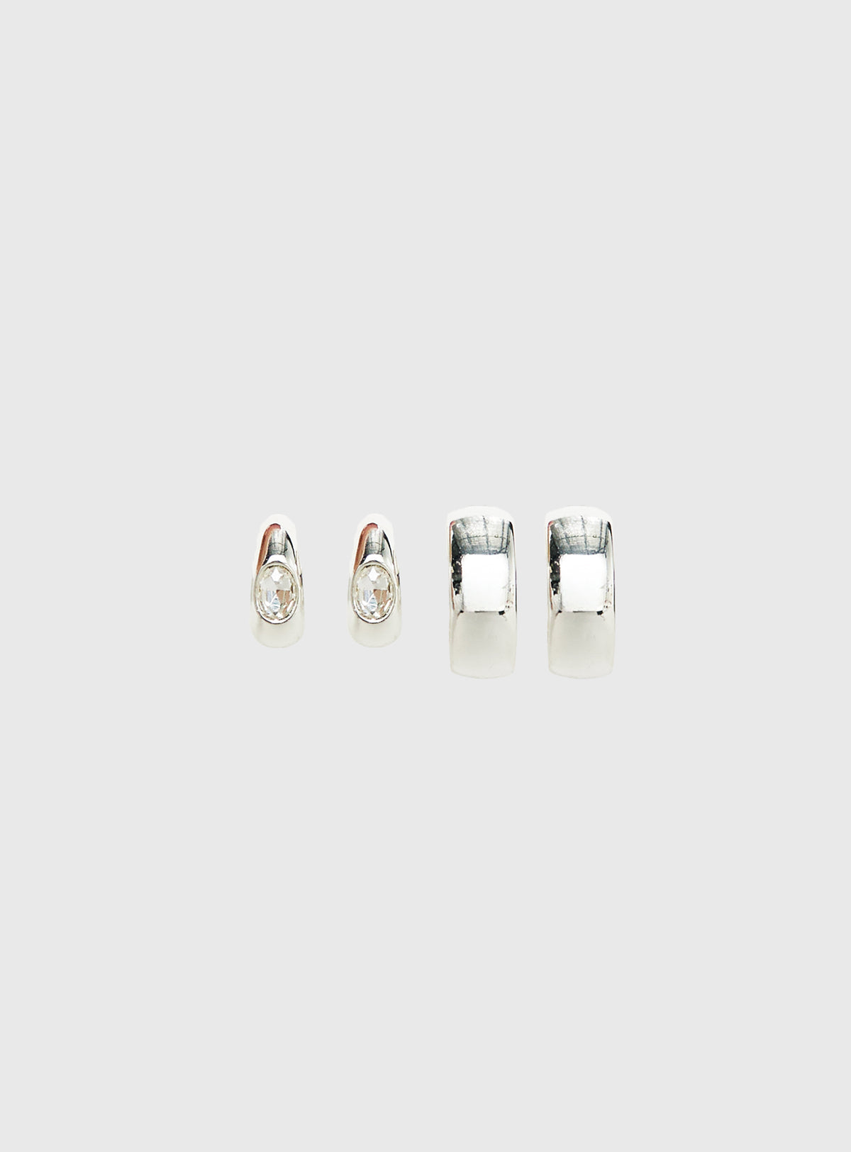 Zennie Earring Pack Silver