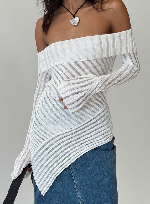 product Cloud Sweater White Princess Polly  Long 