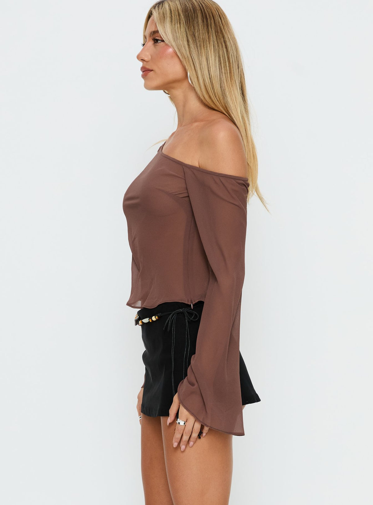 Rafaelita Beaded Skort Black