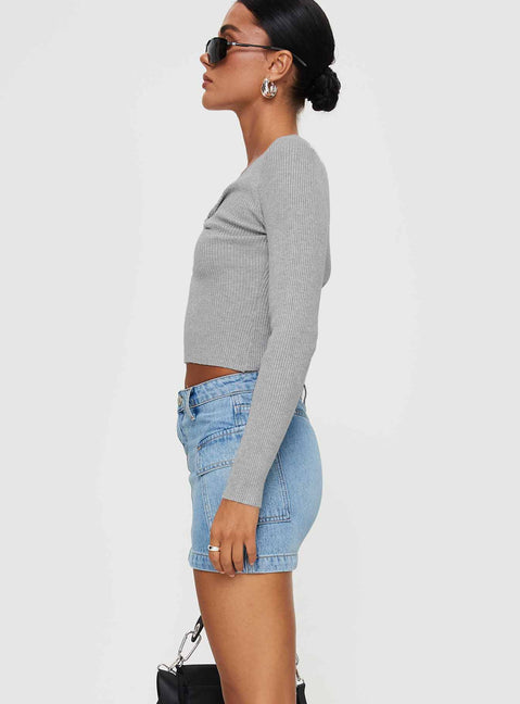 product Zakai Cargo Denim Mini Skirt Ice Blue Princess Polly  Mini Skirts 