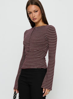 Spence Layered Top Multi Stripe