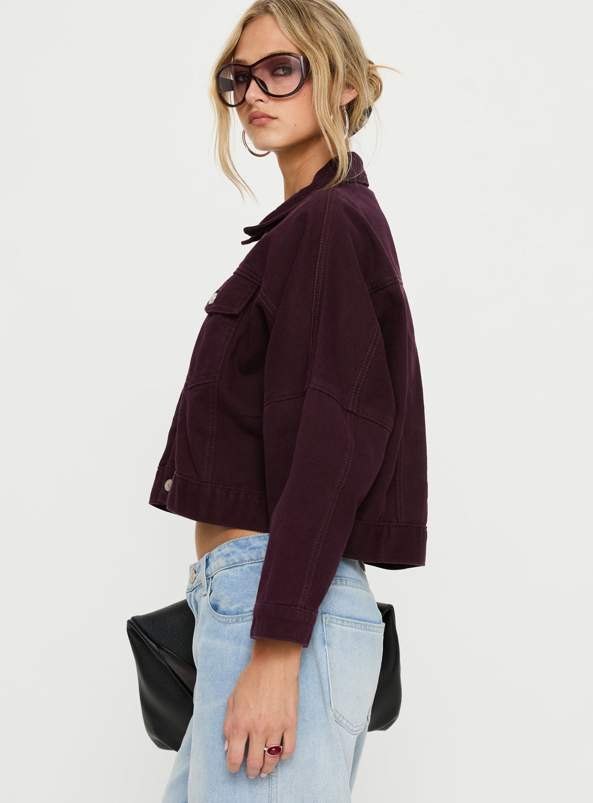 Hughes Denim Jacket Currant