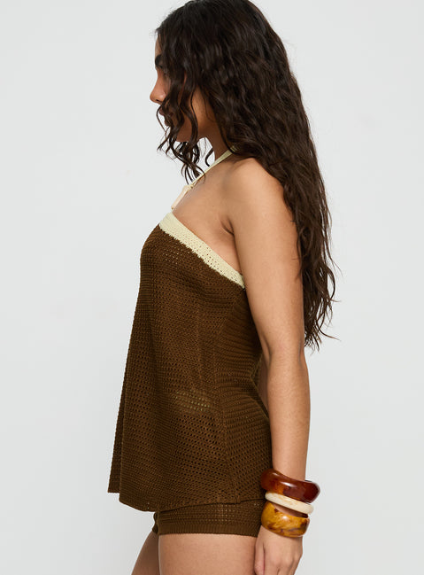Contradiction Hardware Detail Top Brown / Yellow