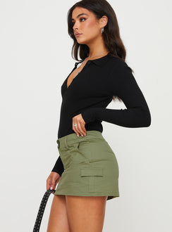 product Jameson Mini Skirt Green Princess Polly  Mini Skirts 