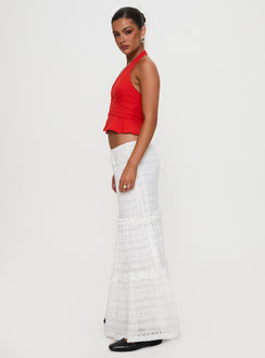 Buttacupe Lace Maxi Skirt White Maxi Skirts Skirts 