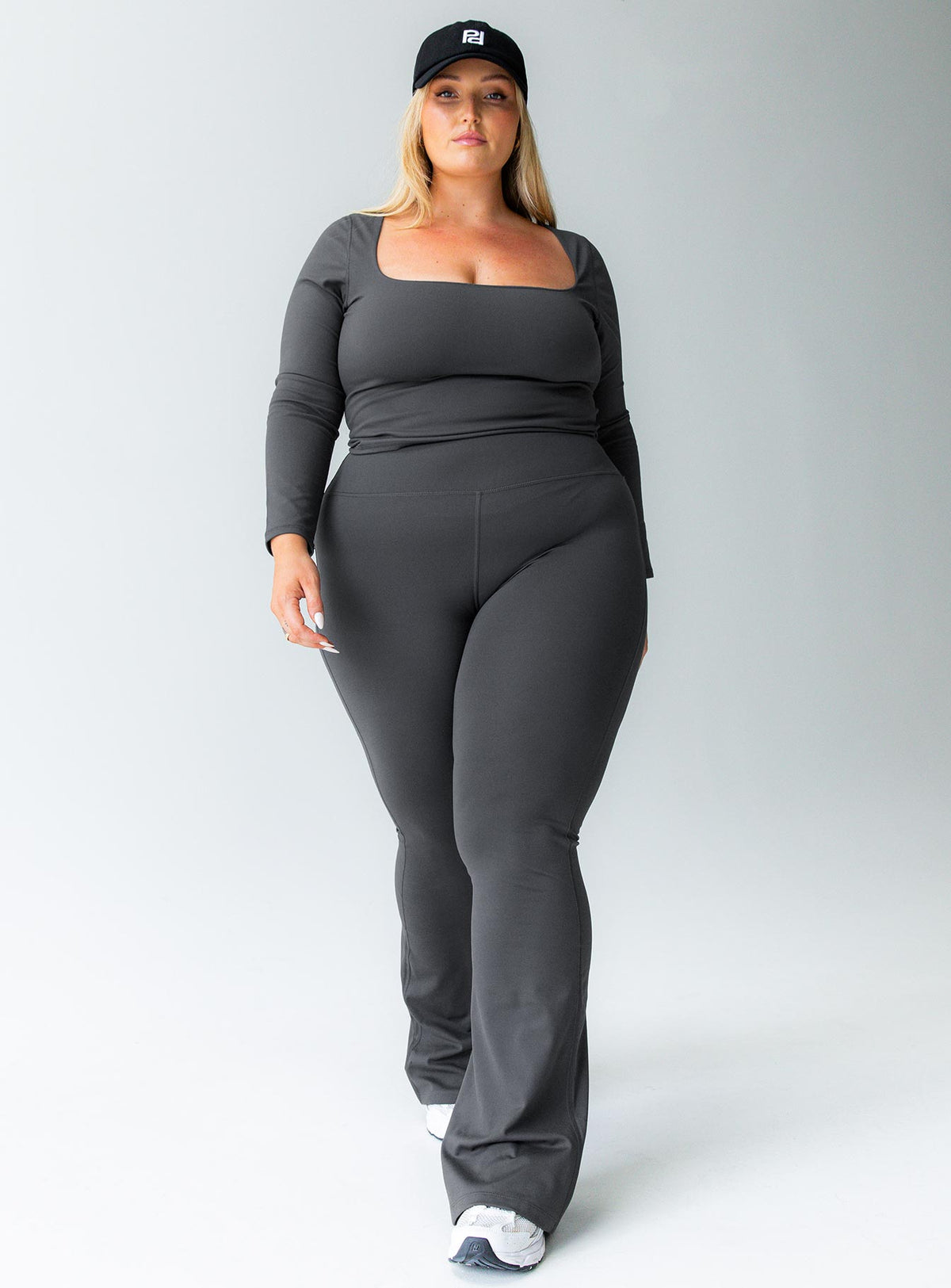 Grey yoga pants