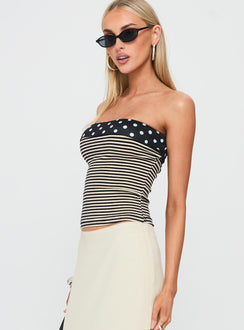 Virenna Strapless Top Multi