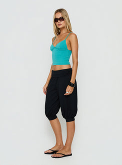 Klauria 3/4 Balloon Pants Black