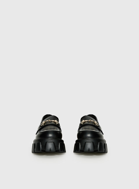 Penny Lane Loafers Black