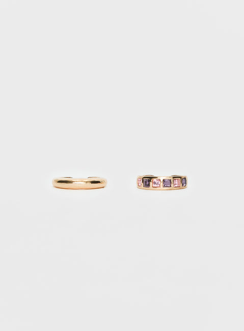 French Exit Ring Pack Gold