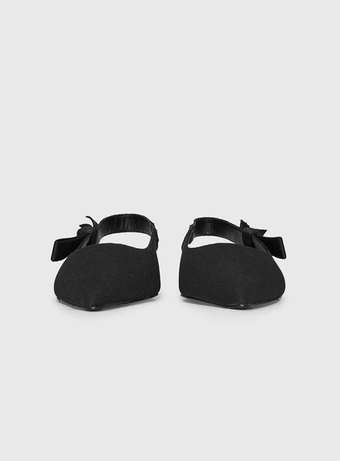 Zarah Flats Black