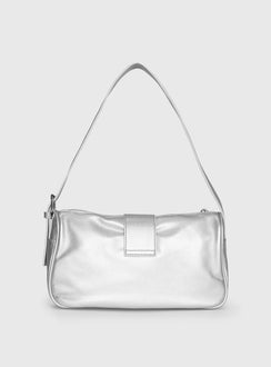 Right Here Shoulder Bag Silver
