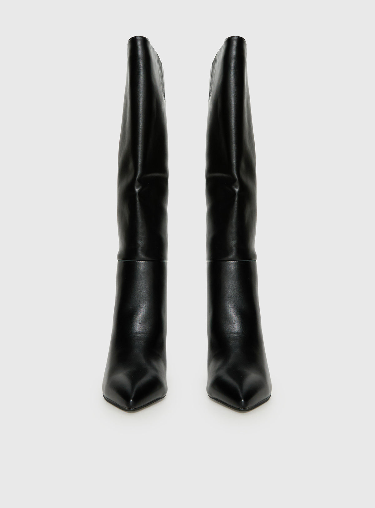 Vesper Knee High Boots Black